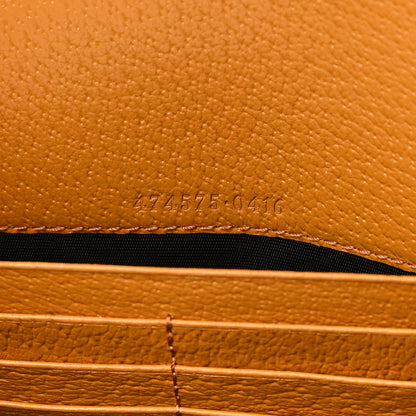 Gucci Raffia GG Monogram Matelasse GG Marmont Chain Wallet Natural Beige Off White Sun Oil 7 of 10