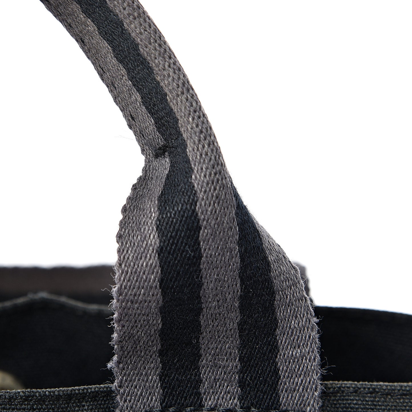 Canvas Herline PM Tote Black