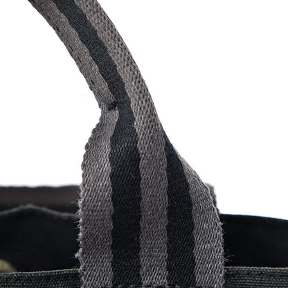 Hermes Canvas Herline PM Tote Black 15 of 16