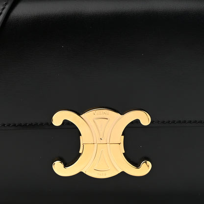 Celine Shiny Calfskin Teen Triomphe Black 7 of 9
