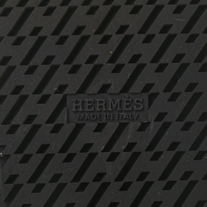 Hermes Calfskin Womens Takara Sandals 37 Black 6 of 9