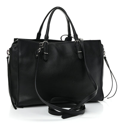 Balenciaga Veau Papier A6 Zip Around Tote Black 3 of 12