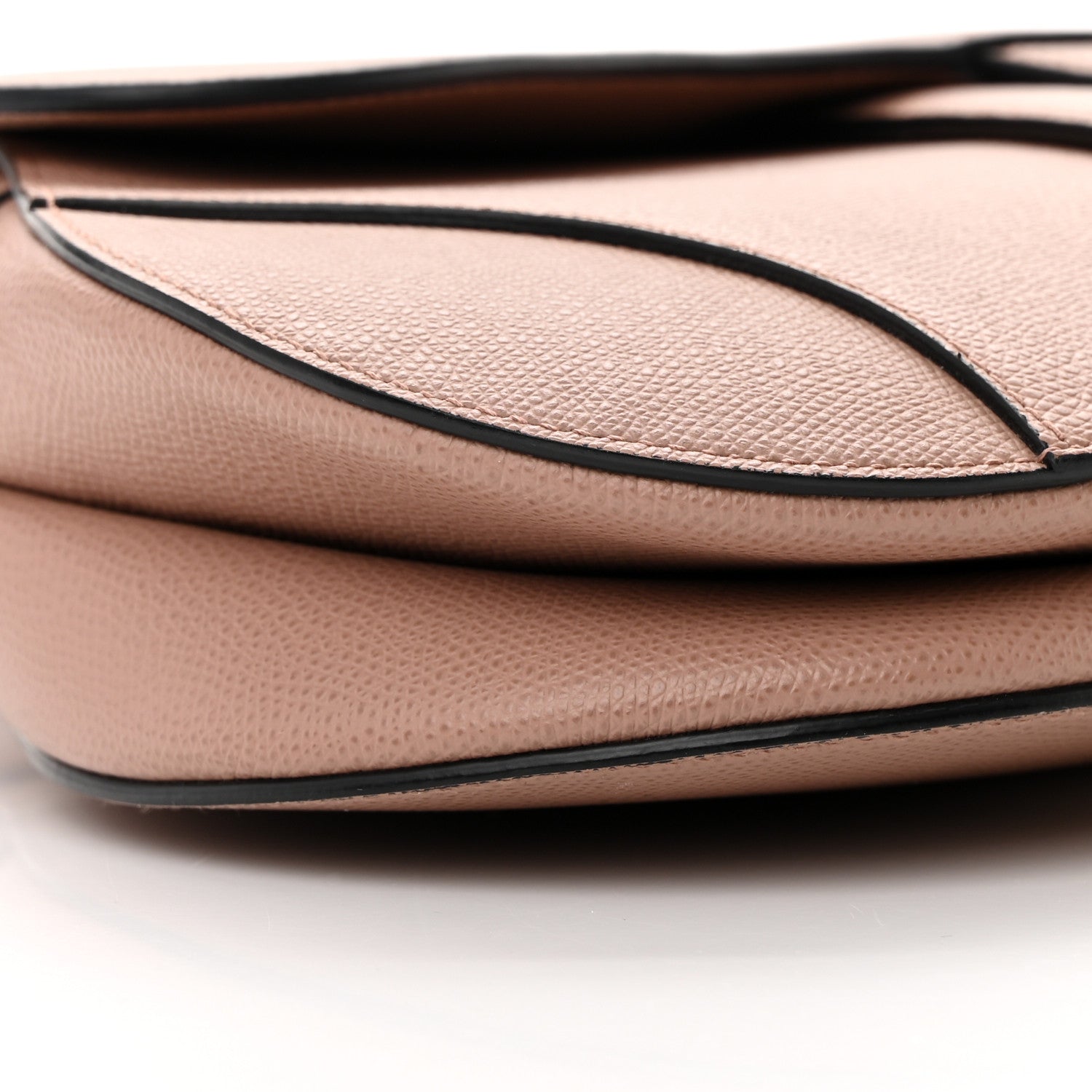 Christian Dior Grained Calfskin Saddle Bag Fard 9 of 14