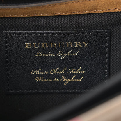 Burberry Derby Calfskin House Check Small Macken Crossbody Bag Pale Orchid 6 of 10