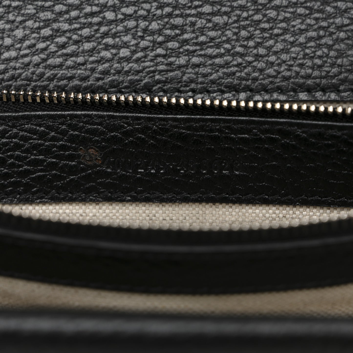 Pebbled Calfskin Small Dionysus Shoulder Bag Black