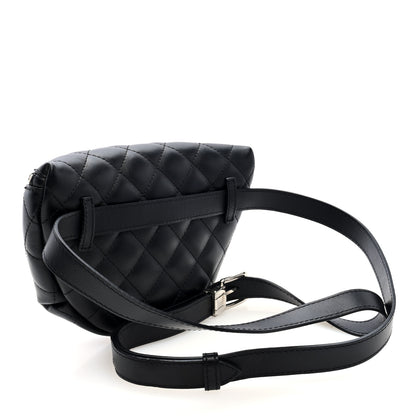 Chanel Calfskin Quilted Waist Belt Bag Black 3 of 10