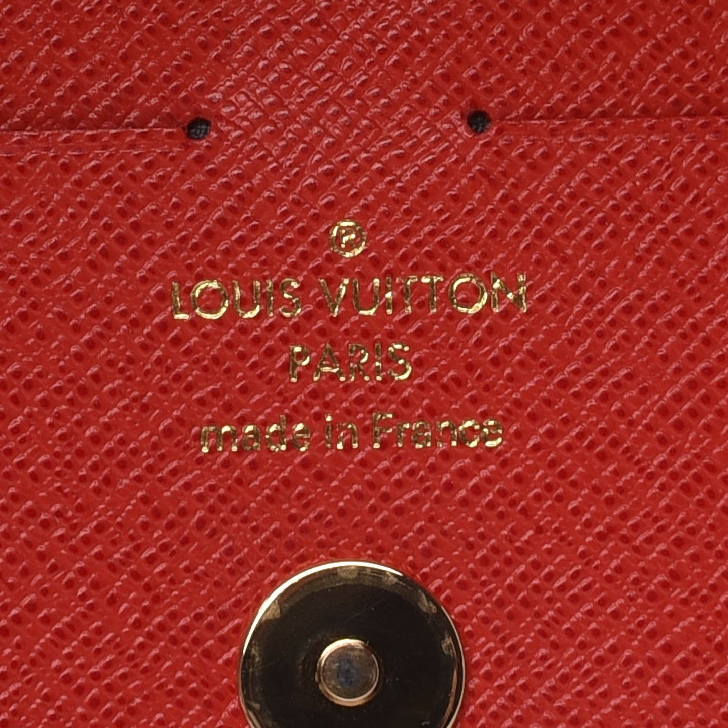 Monogram Adele Wallet Coquelicot