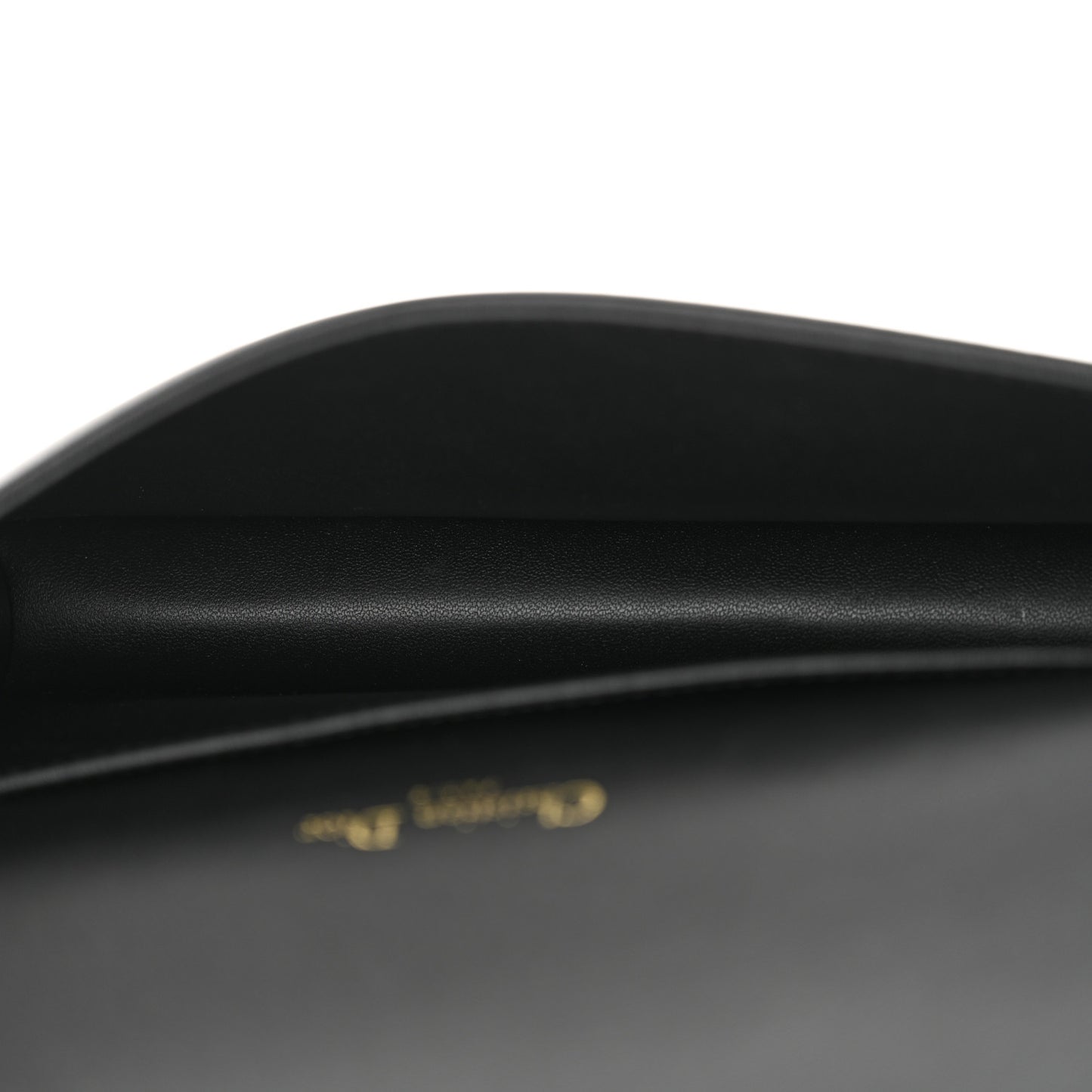 Lambskin Cannage Lady Dior Pouch Black