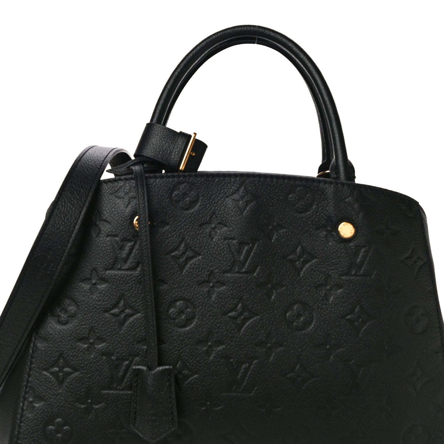 Louis Vuitton Empreinte Montaigne MM Black 7 of 9