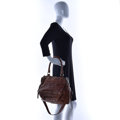 Givenchy Tumbled Sheepskin Medium Pandora Cognac 4 of 20