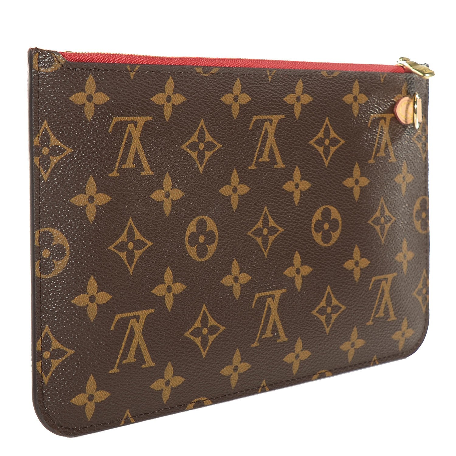 Louis Vuitton Monogram Neverfull MM GM Pochette Cherry 3 of 8