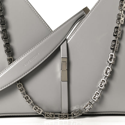 Givenchy Box Calfskin Small Cut Out Shoulder Bag Cloud Grey 7 of 11