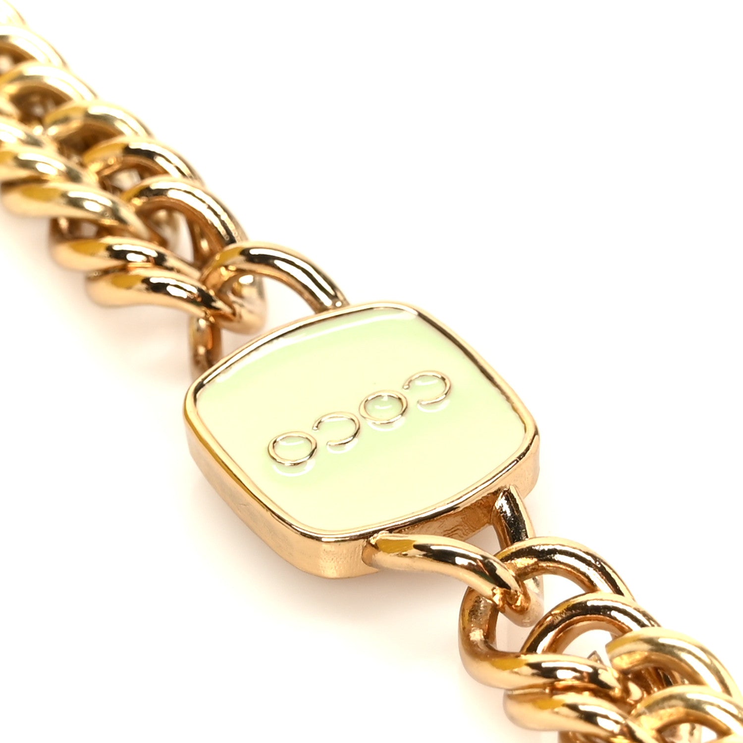 Chanel Lambskin Quilted Enamel Logo Flap Card Holder On Chain