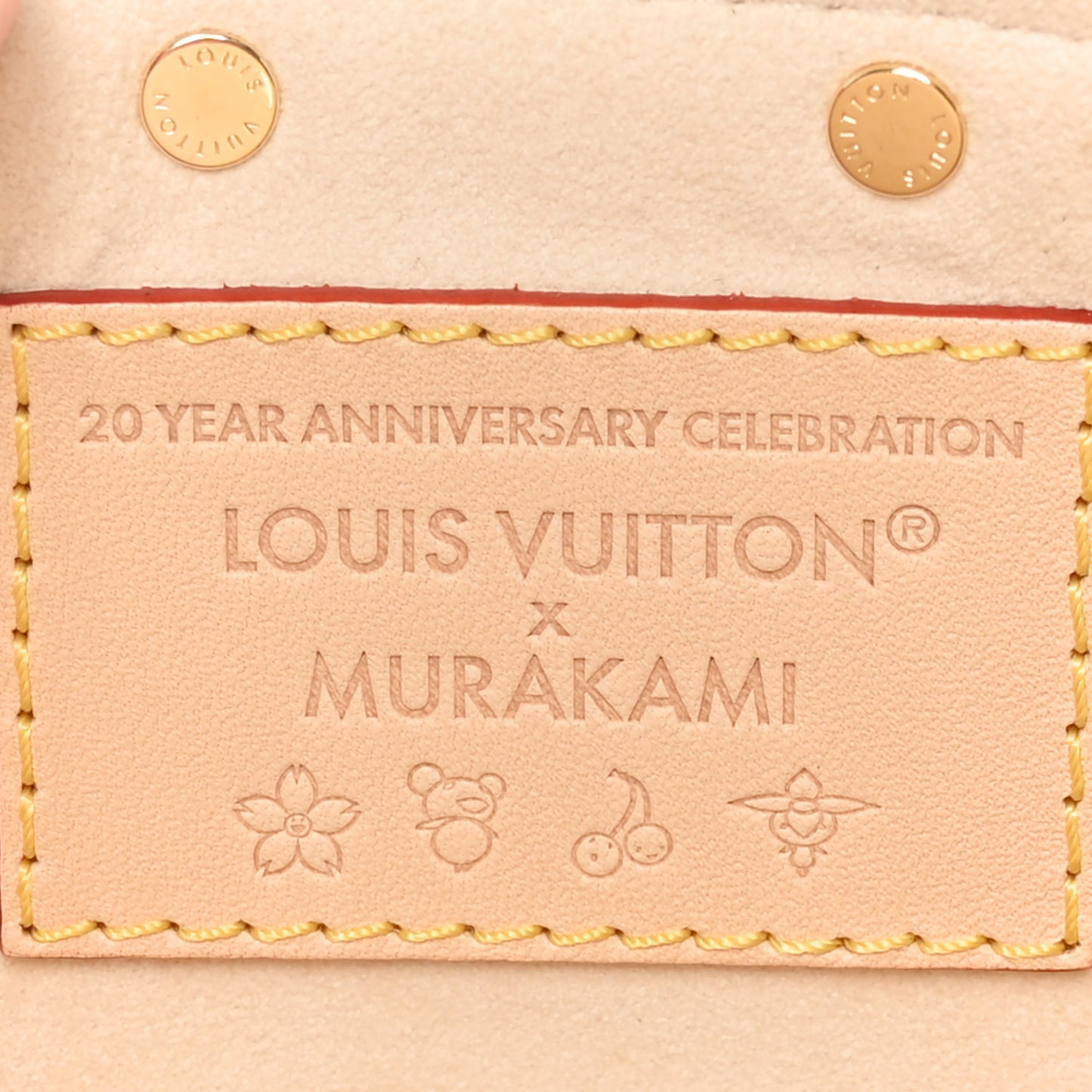 LV X TM Monogram Multicolor Pochette Accessories White