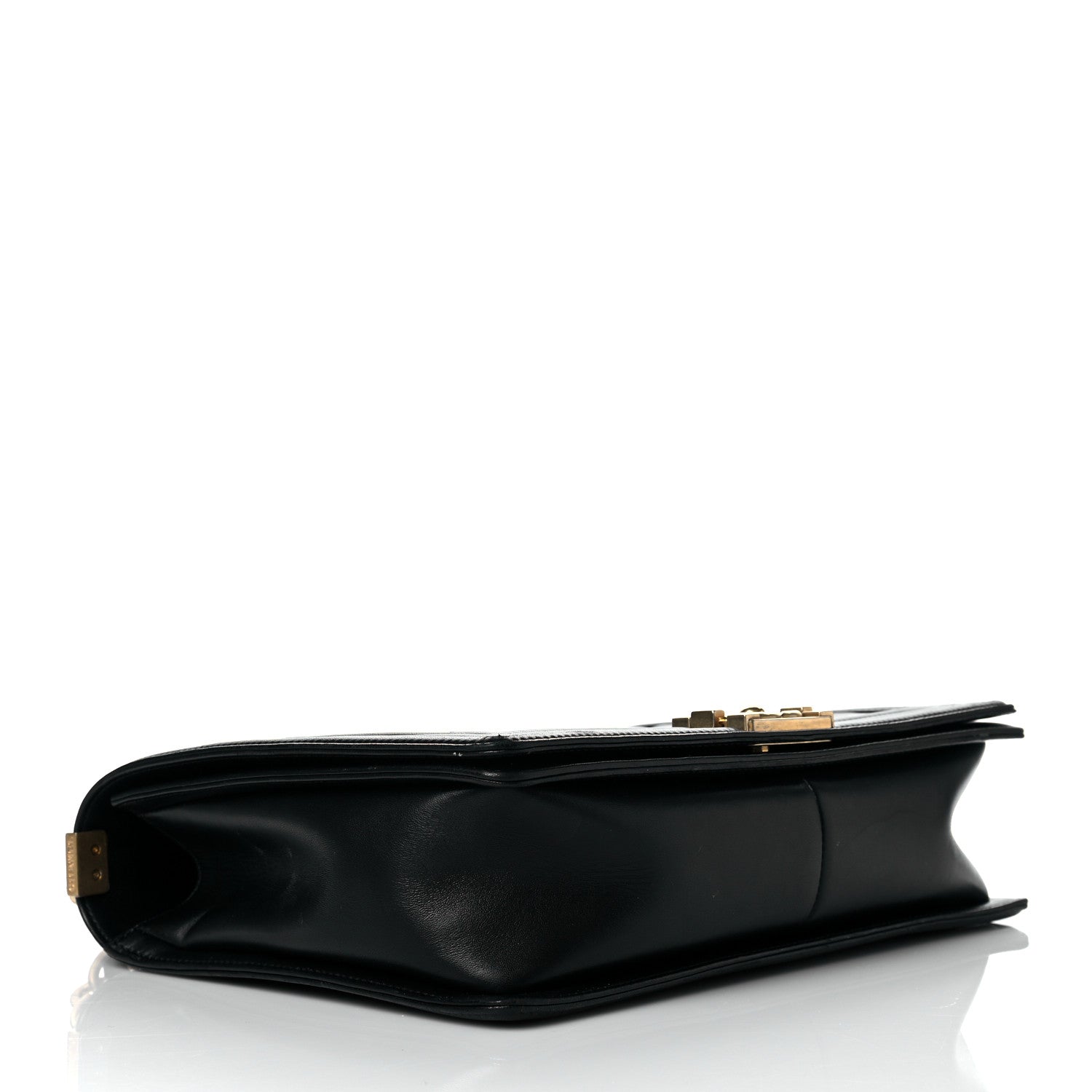 Chanel Lambskin Quilted Large Boy Flap Black 4 of 19