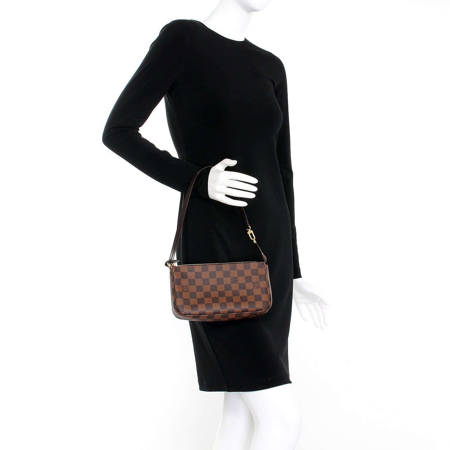 Louis Vuitton Damier Ebene Pochette Accessories NM 2 of 7