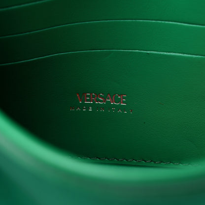 Versace Nylon Palazzo Medusa Crossbody Messenger Bag Green Water 6 of 8
