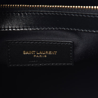 Saint Laurent Calfskin Small Manhattan Shopper Tote Black 7 of 10