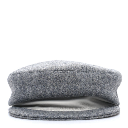 Hermes Cashmere Womens Deauville Cap 58 Lichen 2 of 7