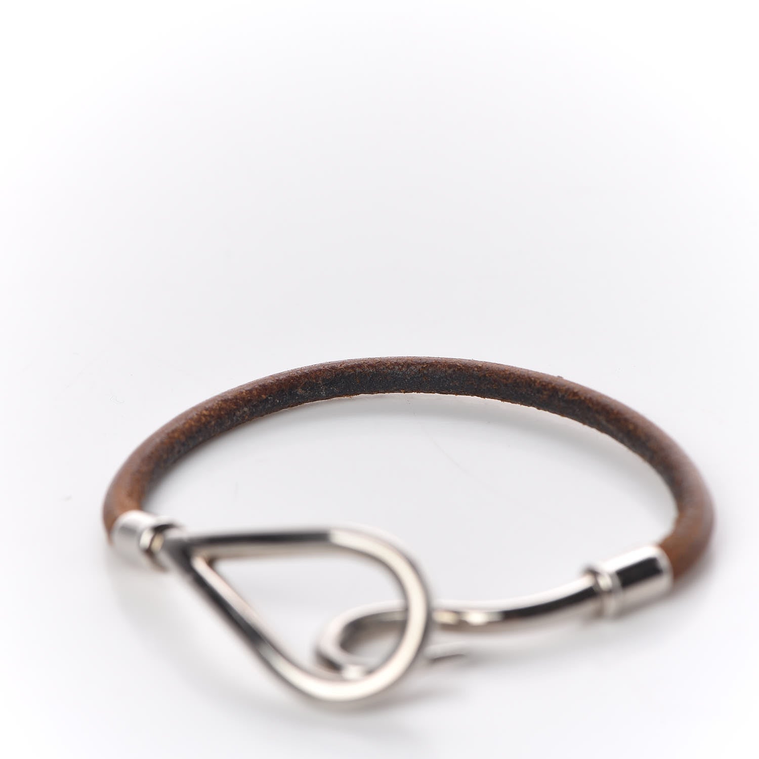 Hermes Natural Bridle Jumbo Hook Bracelet Bouton 5 of 6