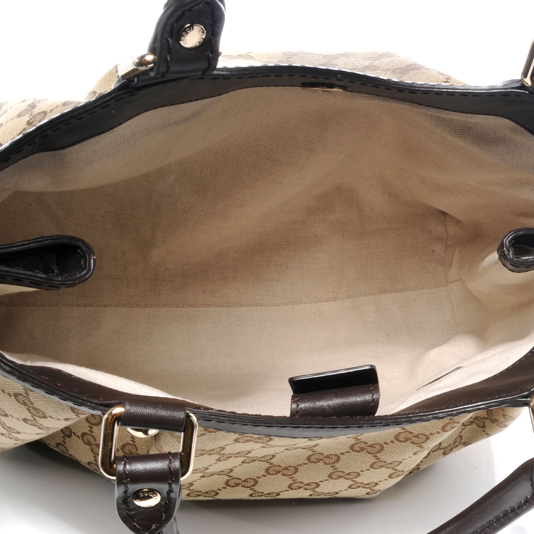 Gucci Monogram Medium Sukey Ebony 5 of 9