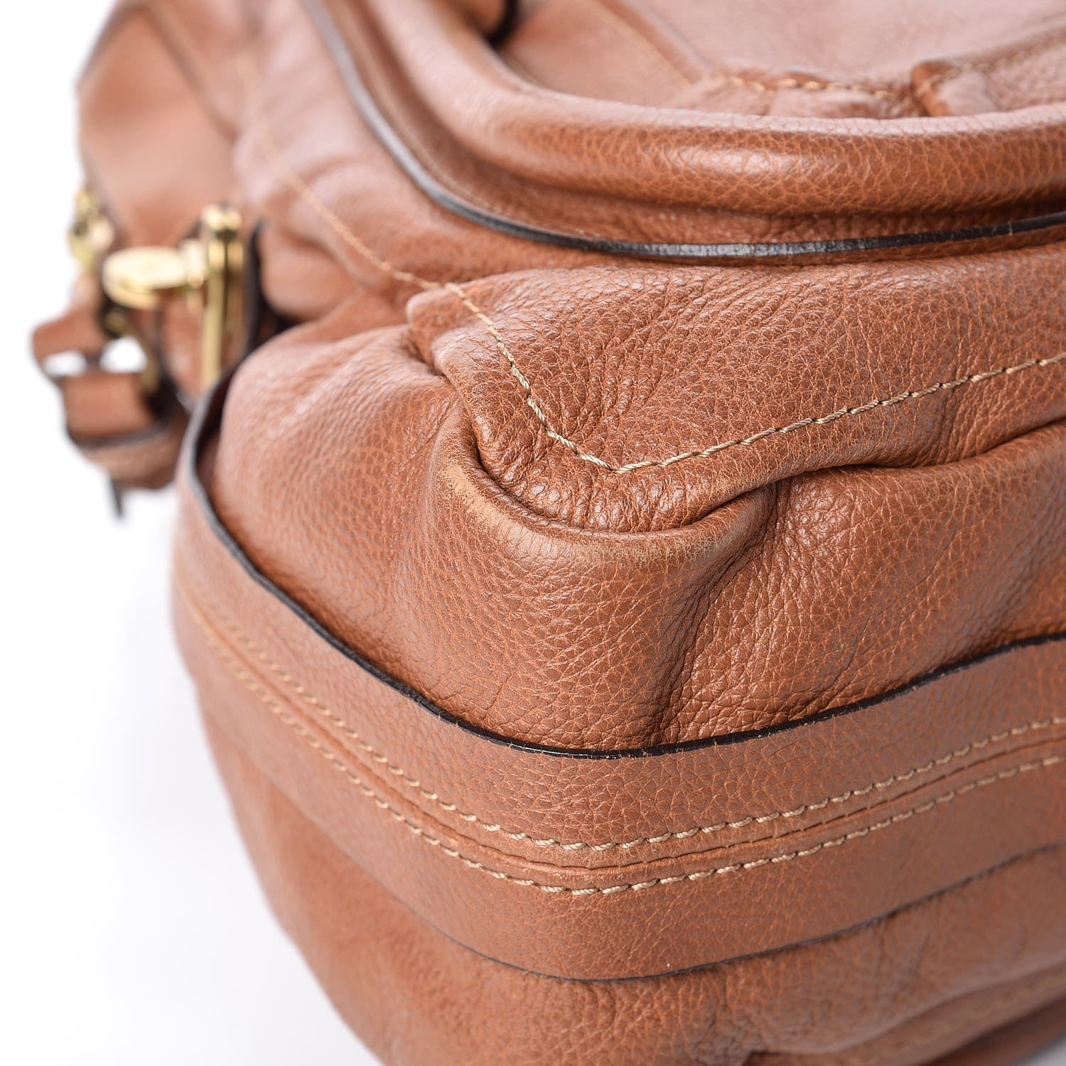 Chloe Calfskin Large Paraty Caramel 16 of 20