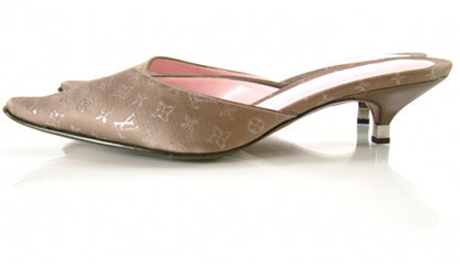 Louis Vuitton Mini Monogram Heels 39 2 of 9