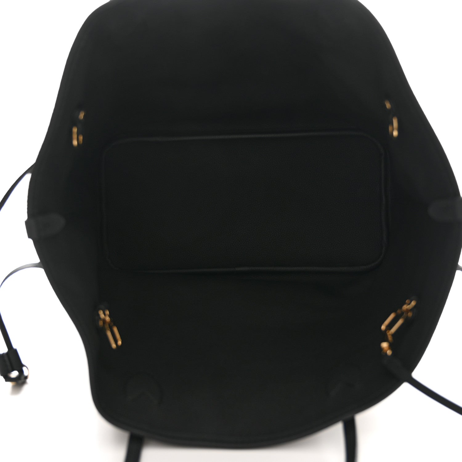 Louis Vuitton Monogram Calfskin Neo Neverfull Inside Out MM Black 10 of 18
