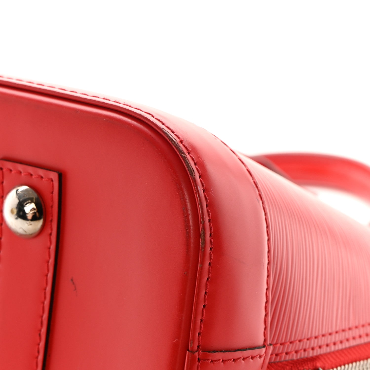 Louis Vuitton Epi Alma PM Castillan Red 12 of 18