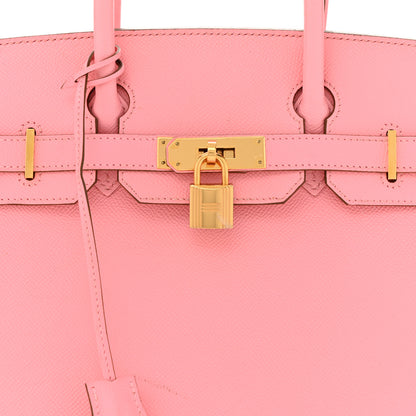 Hermes Epsom Birkin 30 Rose Confetti 8 of 15