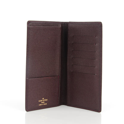 Louis Vuitton Taiga Porte Valeurs Organizer Wallet Acajou 5 of 7