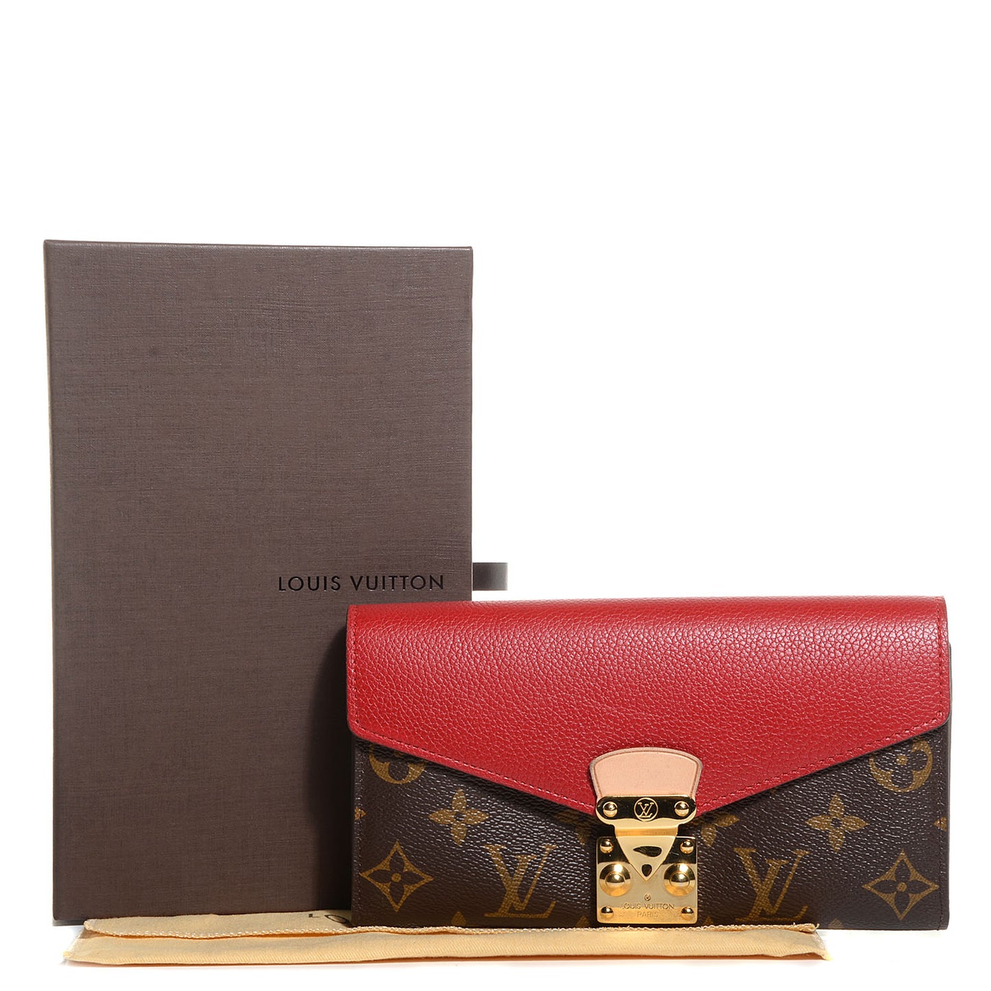 Monogram Pallas Wallet Cherry
