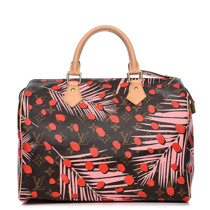 Louis Vuitton Monogram Jungle Dots Speedy 30 Sugar Pink Poppy 1 of 8