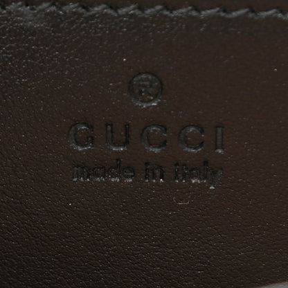 Gucci Calfskin Matelasse Aria Mini GG Marmont Shoulder Bag Black 5 of 10