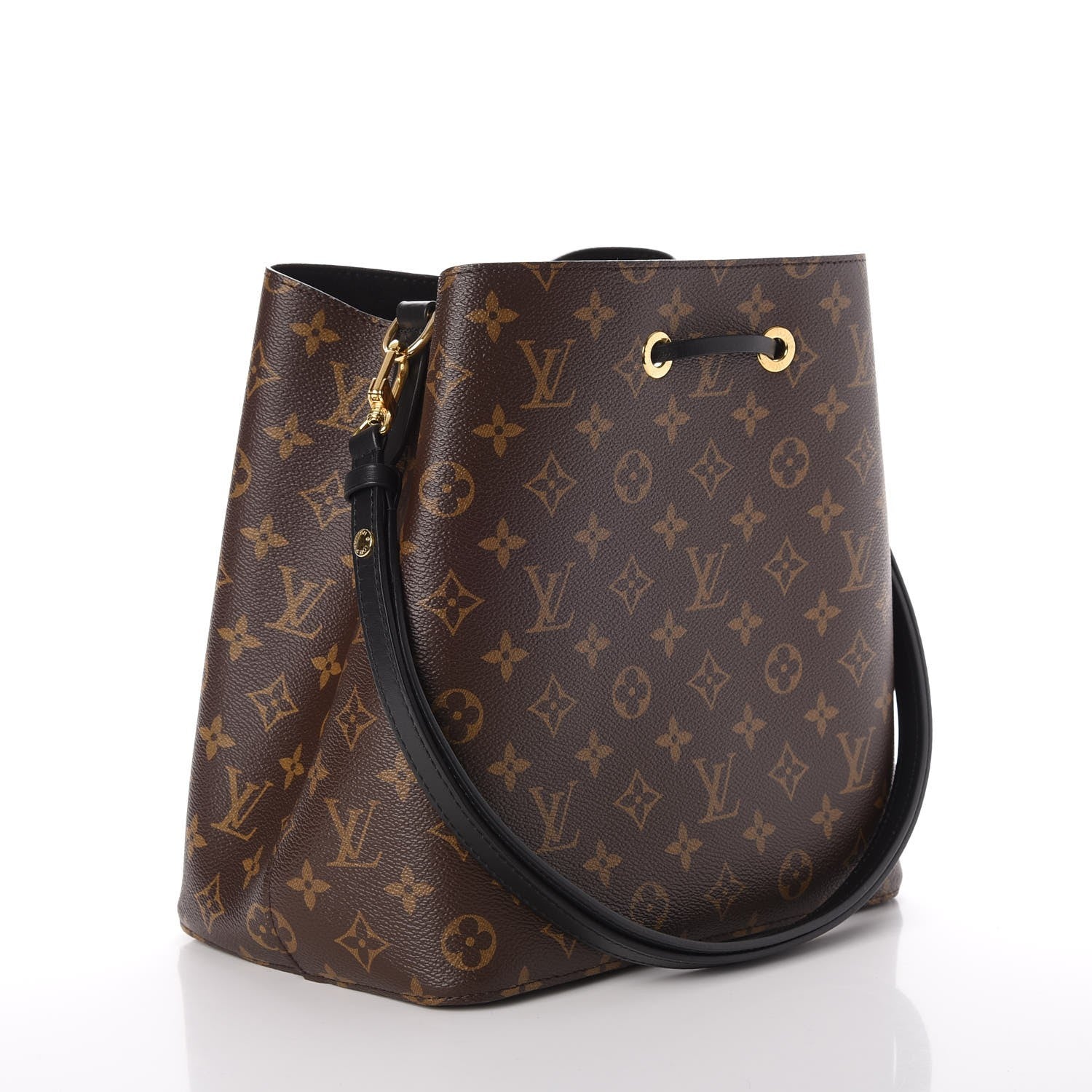 Louis Vuitton Monogram Neonoe MM Black 3 of 8