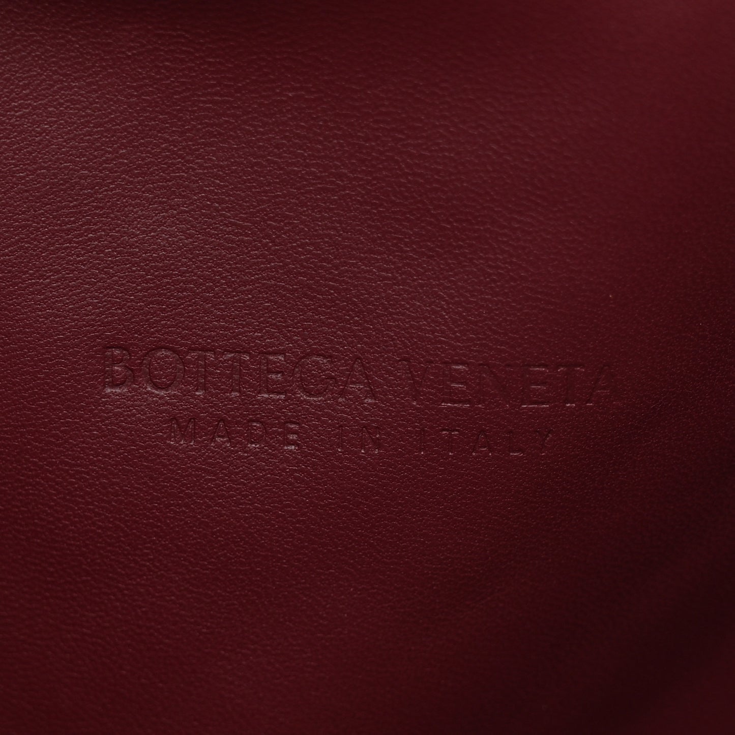 Nappa Intrecciato Small The Lauren 1980 Clutch With Chain Barolo