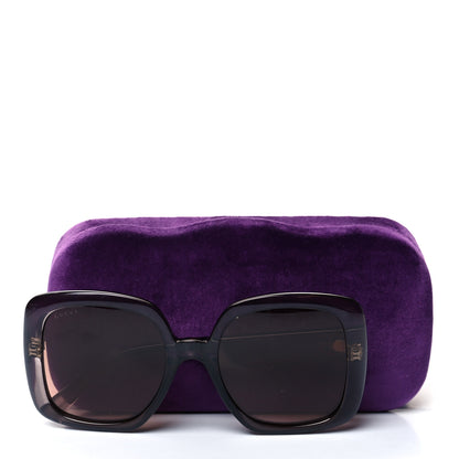 Gucci Acetate Square GG Sunglasses GG0713S Purple 8 of 8