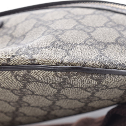 Gucci GG Supreme Monogram Belt Bag Dark Brown 10 of 11