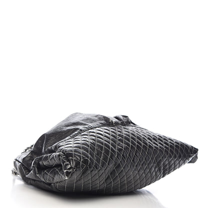 Chanel Vinyl Quilted Melrose Degrade Tote Black 4 of 13
