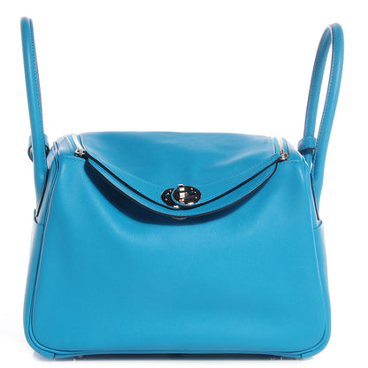 Hermes Swift Lindy 26 Turquoise 1 of 8