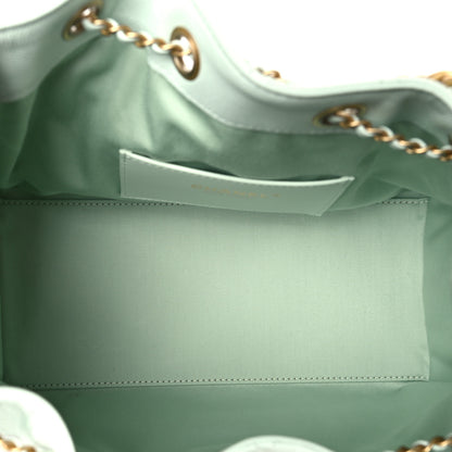 Chanel Caviar Quilted Small Chanel 25 Handbag Light Green 5 of 10