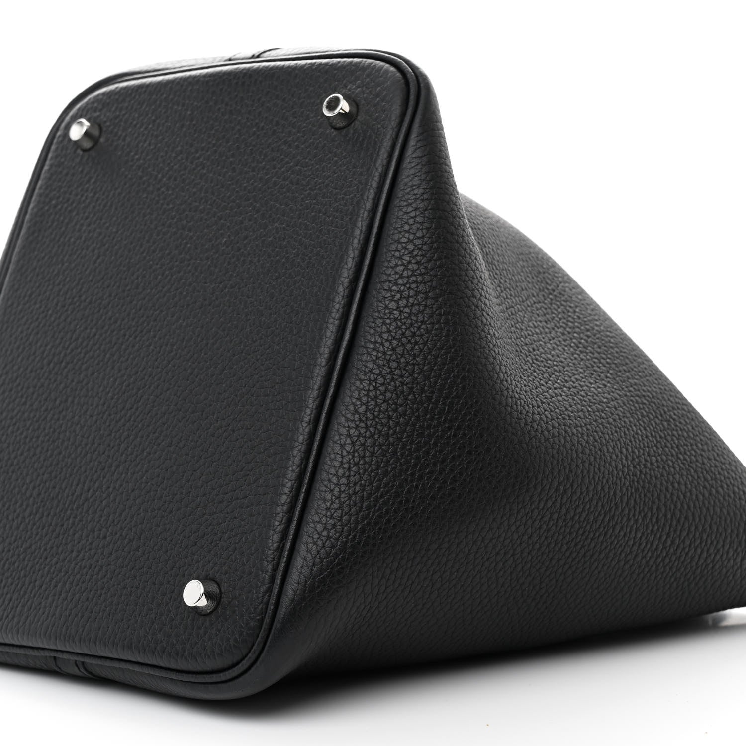 Hermes Taurillon Clemence Picotin Lock 22 MM Black 10 of 11