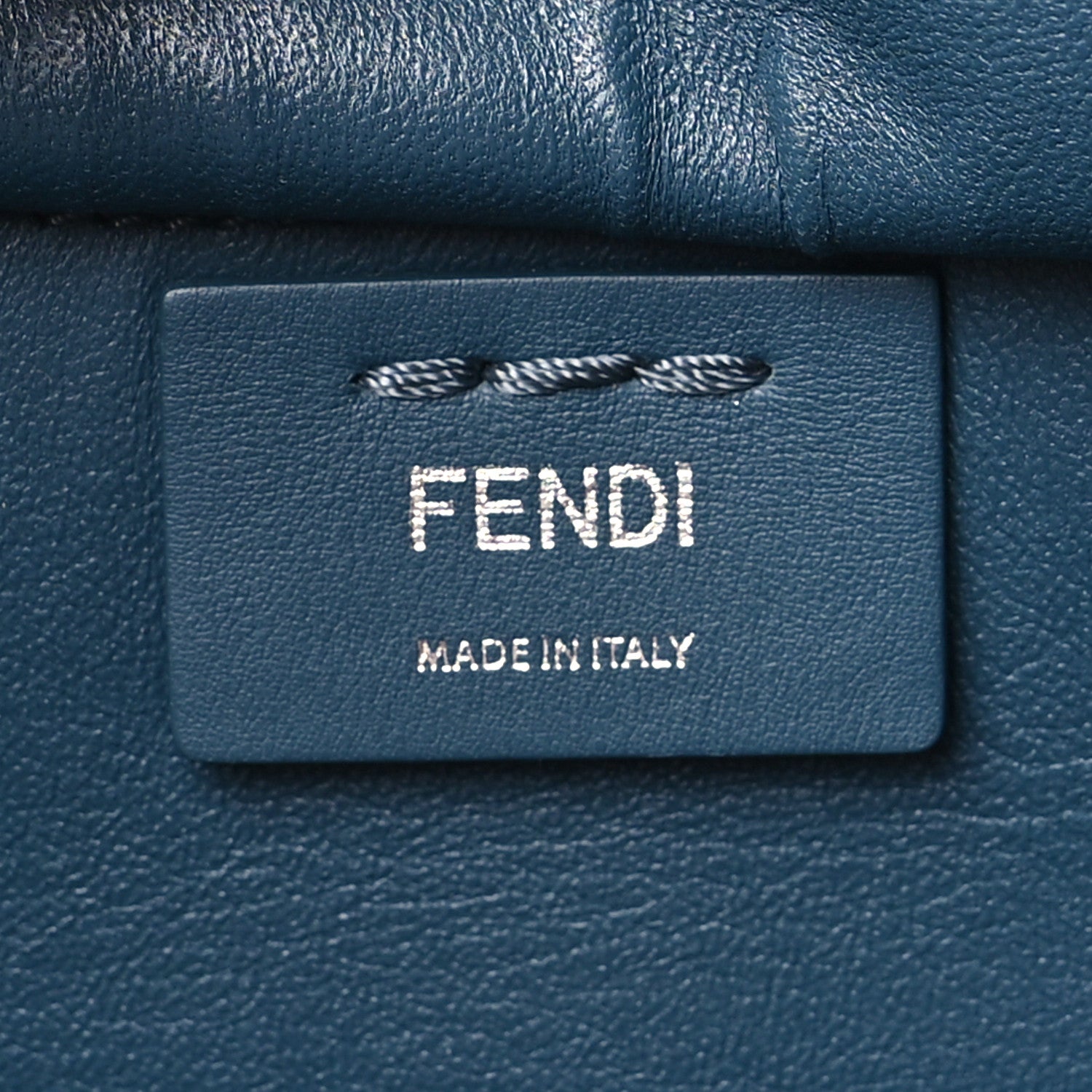Fendi Vitello Dolce Century Petite 3Jours Tote Pavone 6 of 16