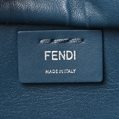 Fendi Vitello Dolce Century Petite 3Jours Tote Pavone 6 of 16