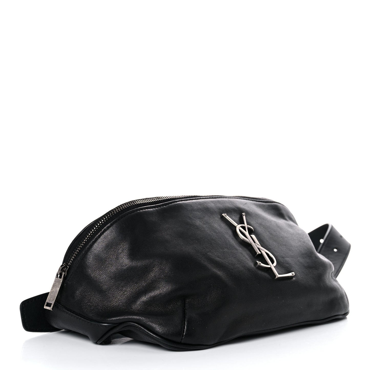 Calfskin Monogram Belt Bag Black
