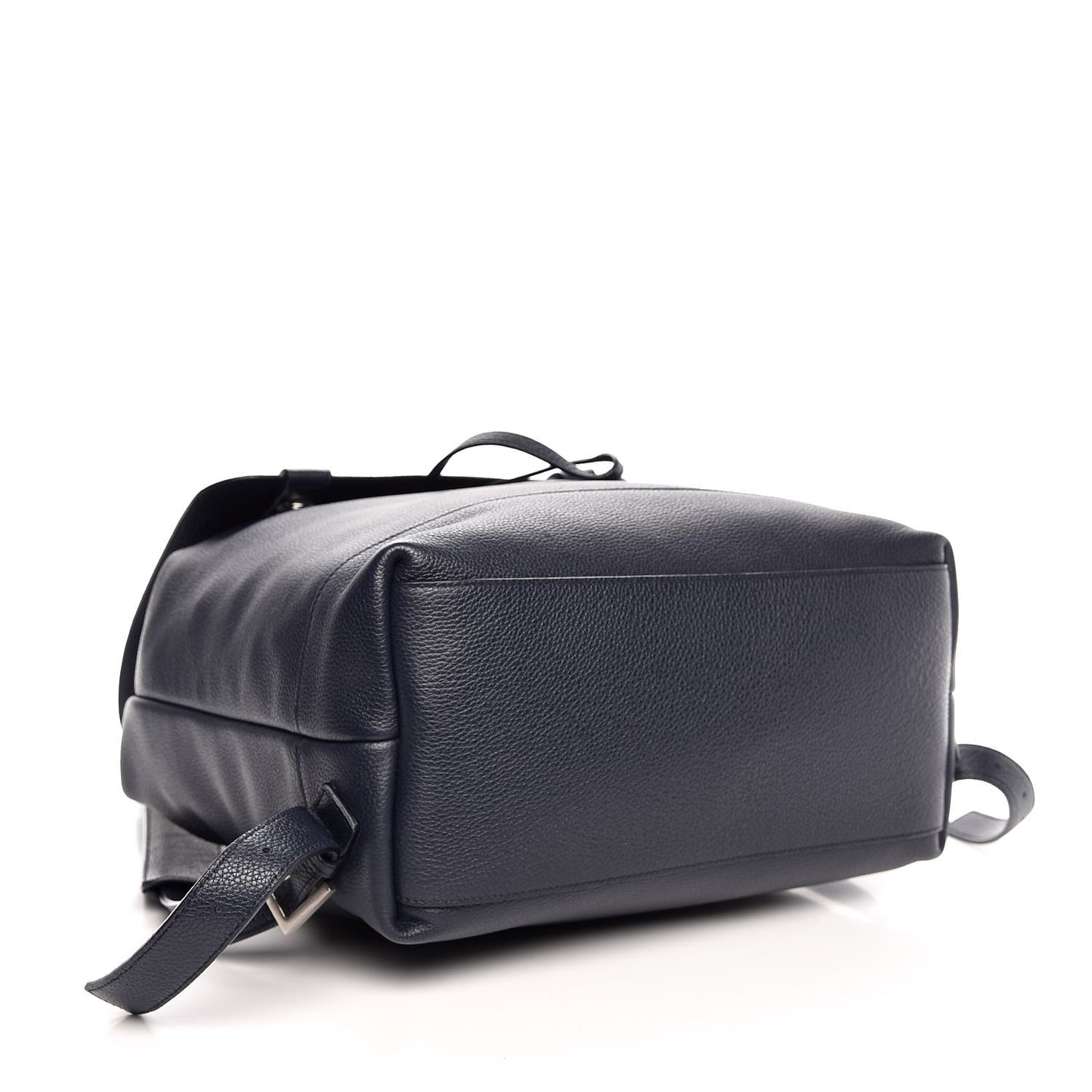 Grained Calfskin Sac De Jour Souple Backpack Navy