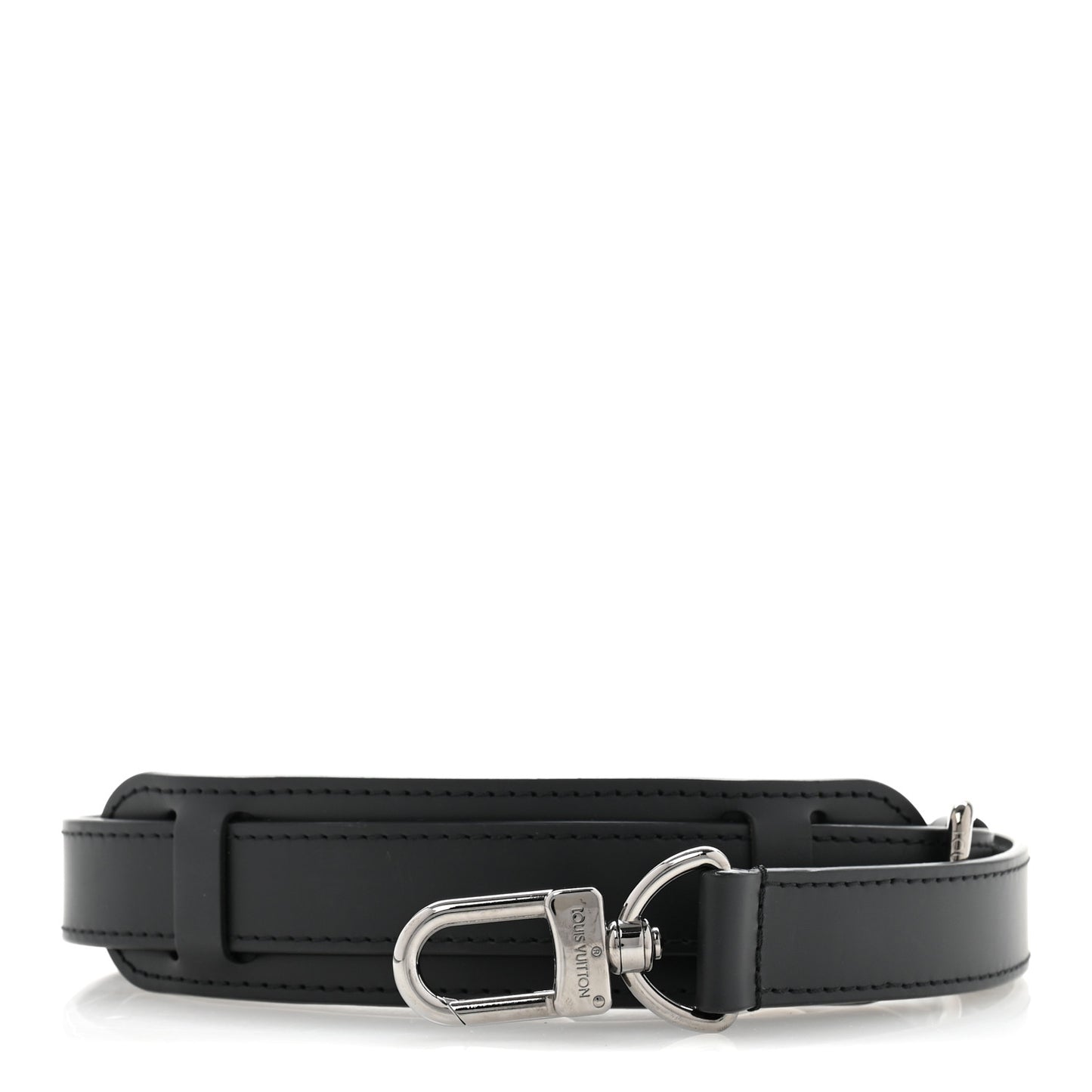 Calfskin 25mm Adjustable Shoulder Strap Black