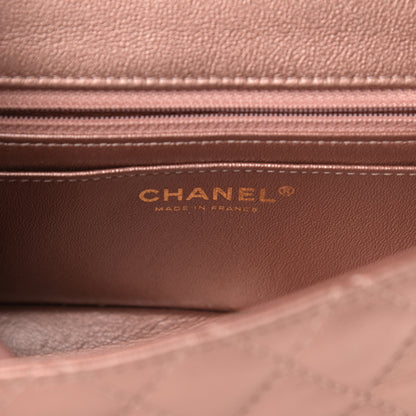 Chanel Metallic Grained Calfskin Quilted 2.55 Reissue Mini Flap Copper Pink 6 of 11
