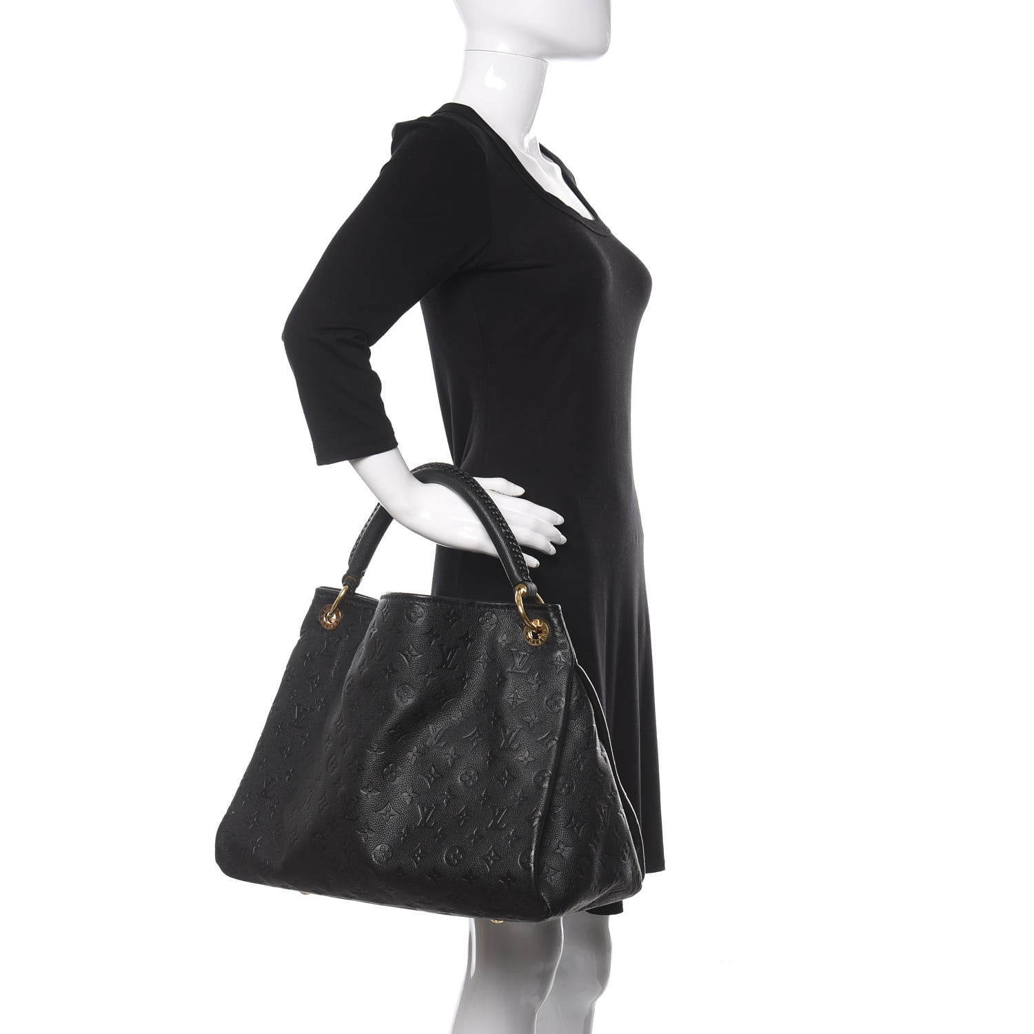 Louis Vuitton Empreinte Artsy MM Black 2 of 11