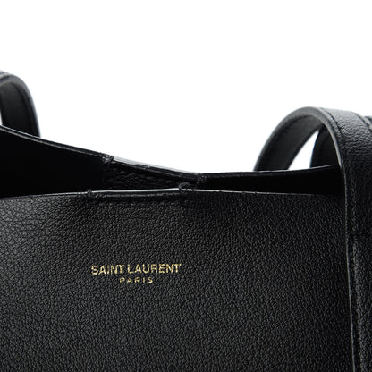 Saint Laurent Calfskin Large Shopping Tote Black 11 of 14